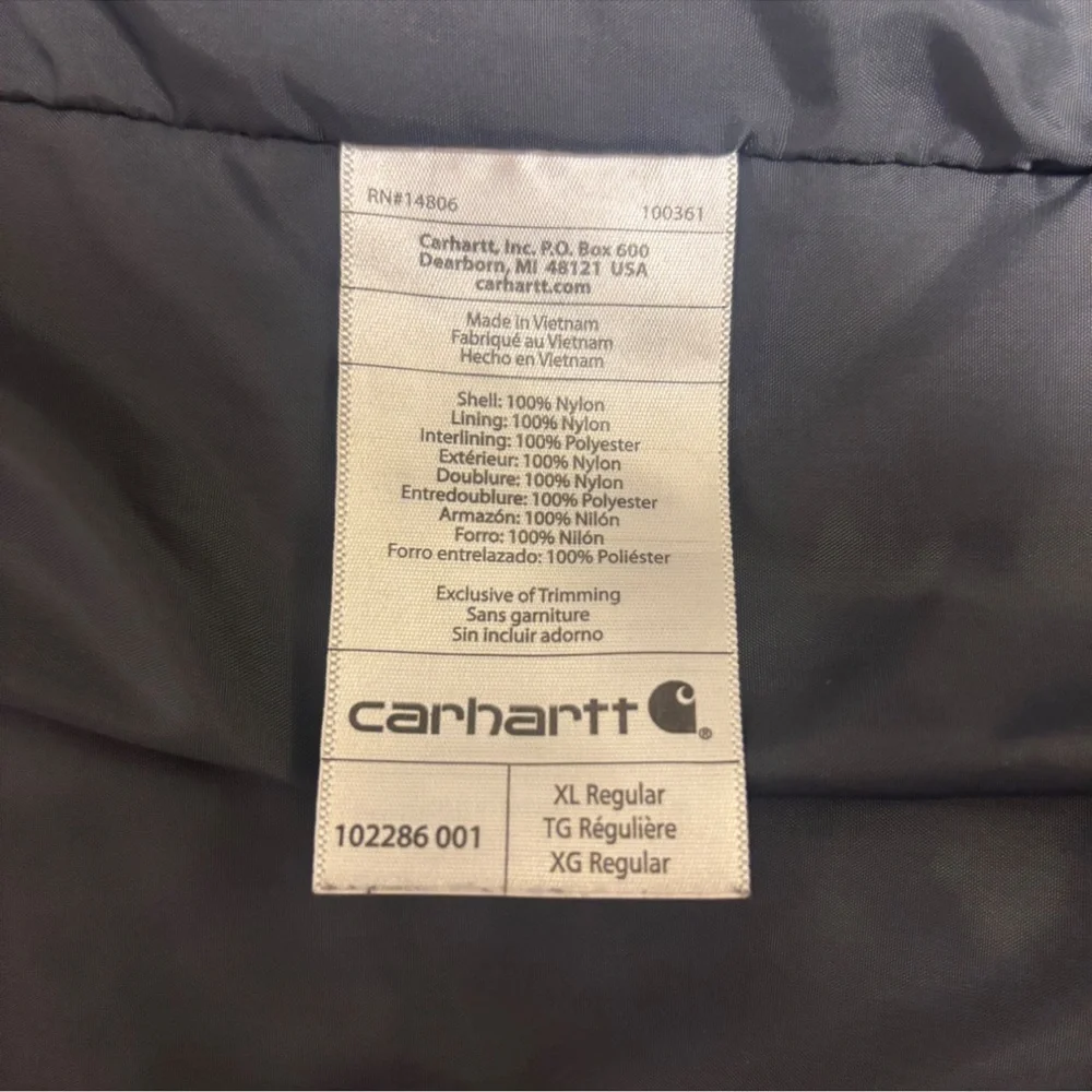 Carhartt Gilliam Insulated Vest - Picture 4 of 9